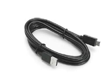 Zebra USB cable USB-A USB-C Musta