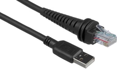 Honeywell USB Kabel Rak Typ A 3m Industriell 3m USB A Svart