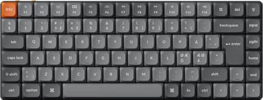 Keychron K3 Max - Gateron Low Profile Brown Ledning & Trådløs Gateron Low Profile 2.0 Brown Nordisk
