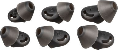 HP Eartip Zwart Kussen/ringset