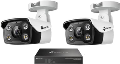 TP-Link Vigi Starter Kit (2x C340 cameras + NVR1004H recorder) 