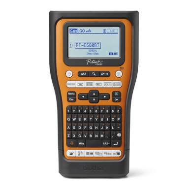 Brother P-Touch PT-E560BTSP + 4 Tejper + Transportväska 