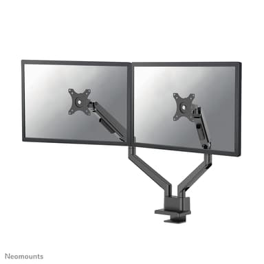 Neomounts NEXT Slim - DS70-250BL2 - Desk Monitorarm voor 2 schermen tot 32" - Zwart 