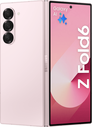 Samsung Galaxy Z Fold6 256GB Vaaleanpunainen