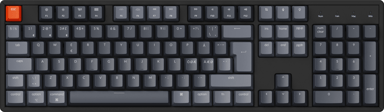 Keychron K10 RGB G Pro Brown Langallinen & langaton Gateron G Pro Brown Pohjoismainen
