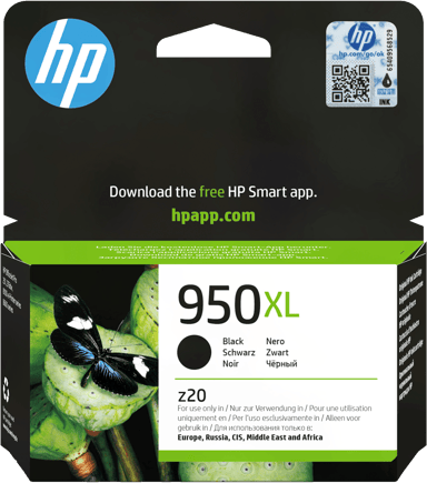 HP Blæk Sort No.950XL - Pro 8100 