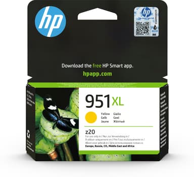 HP Blæk Gul No.951XL - Pro 8100 