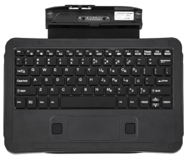 Zebra Keyboard Backlit IP65 (US) - L10 Rugged US engelsk Sort