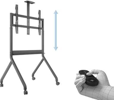 Multibrackets M Motorized Collaboration Floorstand 55"-86" 