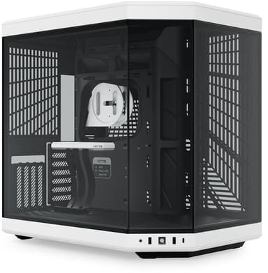 Hyte Y70 Midi Tower Hvit Sort