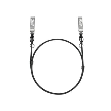 TP-Link Omada SM6220-1M InfiniBand och fiberoptisk kabel SFP28 Svart, Silver 1m SFP28 SFP28