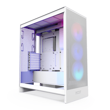 NZXT H7 Flow RGB (2024) Midi Tower Hvid