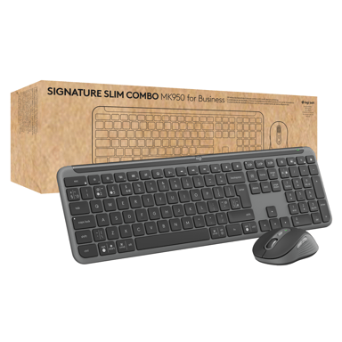 Logitech Signature Slim Combo MK950 for Business Draadloos US International