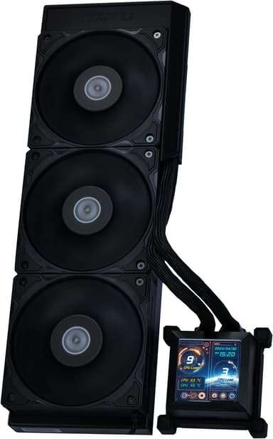 Lian-Li Hydroshift LCD 360S AiO væskekjøler Sort