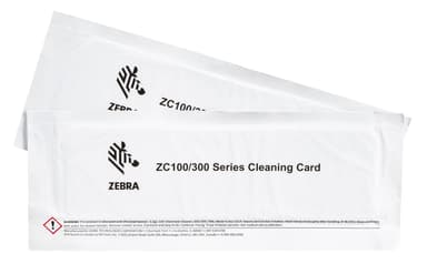 Zebra Cleaning Card Kit (improved) 2pcs - ZC100/300 