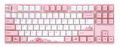Varmilo Sakura V3 - TKL Ledning & Trådløs Gateron G Pro 3.0 Red Nordisk
