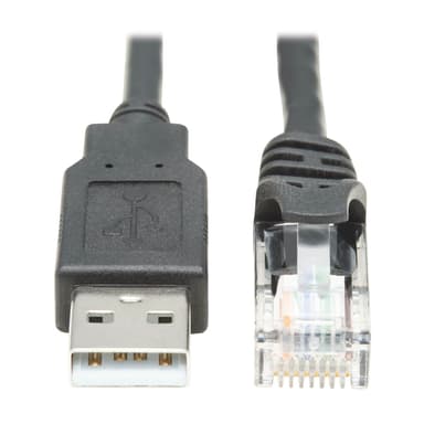 Eaton Cisco Compatible USB-A to RJ45 Rollover Console Cable 1.8M RJ-45 USB 2.0 Type-A