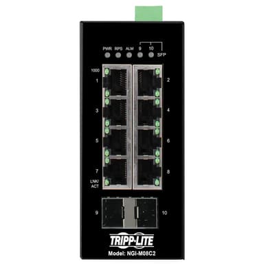 Eaton 8-Port 2SFP Industrial Managed Switch 