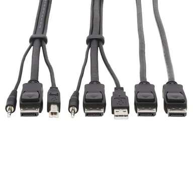 Eaton Dual DisplayPort KVM Cable Kit 1.8M 