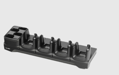 Zebra Cradle 4-Slot Charger Only With 4-Slot Spare Charge - MC33xx 