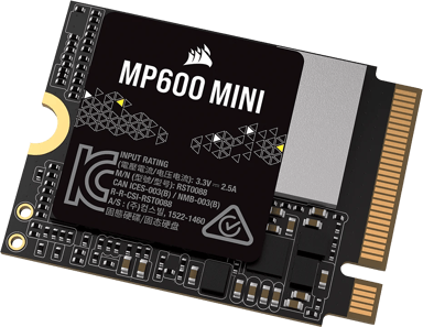 Corsair MP600 MINI 2 TB M.2 PCI Express 4.0 NVMe 3D TLC M.2 PCIe 4.0