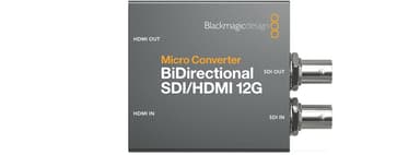 Blackmagic Design CONVBDC/SDI/HDMI12G videosignalomvandlare Aktiv videokonverterare 