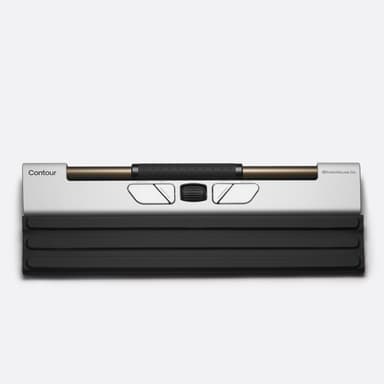 Contour Design RollerMouse Go RF Wireless + Bluetooth + USB-A Control Bar Zwart, Zilver