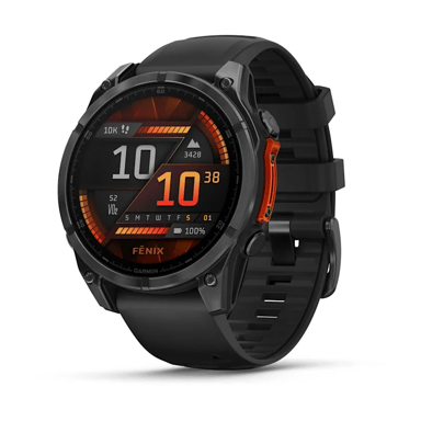 Garmin fenix 8 47mm Sort