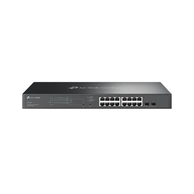 TP-Link Omada SG2218P verkkokytkin Hallittu L2/L2+ Gigabit Ethernet (10/100/1000) Power over Ethernet -tuki 1U musta 