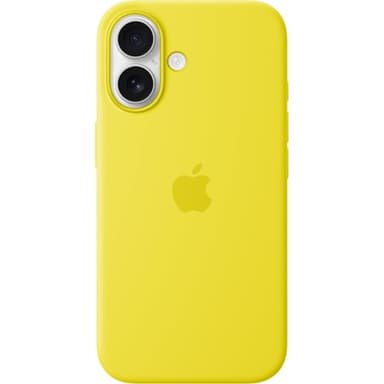 Apple Silicone Case Magsafe iPhone 16 Gul