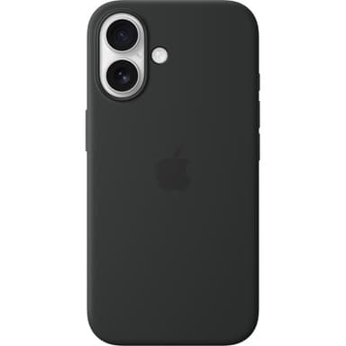 Apple Silicone Case Magsafe iPhone 16 Sort