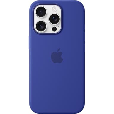 Apple Silicone Case Magsafe iPhone 16 Pro Blauw