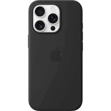 Apple Silicone Case Magsafe iPhone 16 Pro Sort