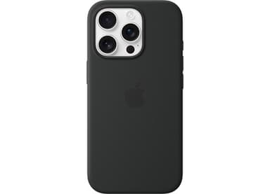 Apple Silicone Case Magsafe iPhone 16 Pro Sort