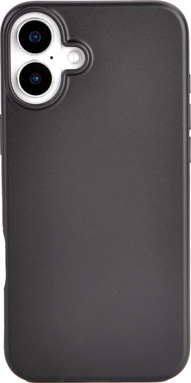 Cirafon 100% Recycled Case iPhone 16 Musta