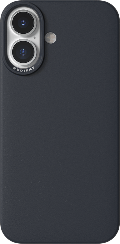 Nudient Thin Case iPhone 16 Blå