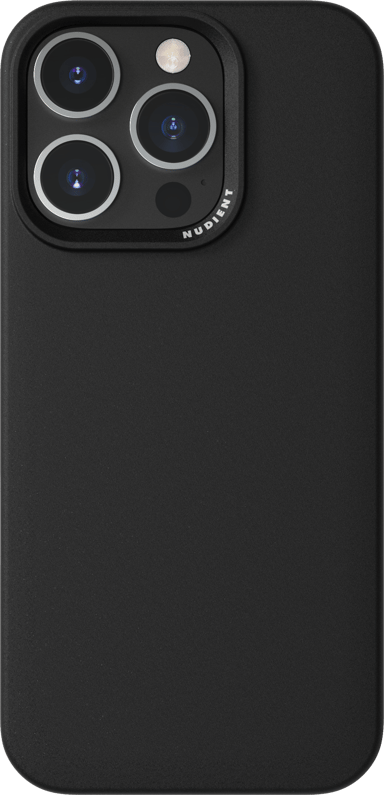 Nudient Thin Case iPhone 16 Pro Svart