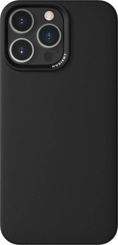 Nudient Thin Case iPhone 16 Pro Max Svart