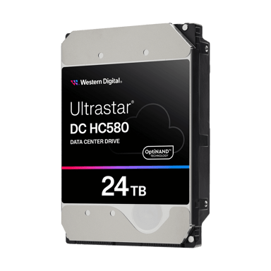 WD Ultrastar DC HC310 24TB 512E SE 3.5" 7200r/min SAS HDD