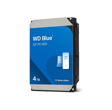 WD Blue 4TB 3.5" 5400r/min SATA 6.0 Gbit/s HDD