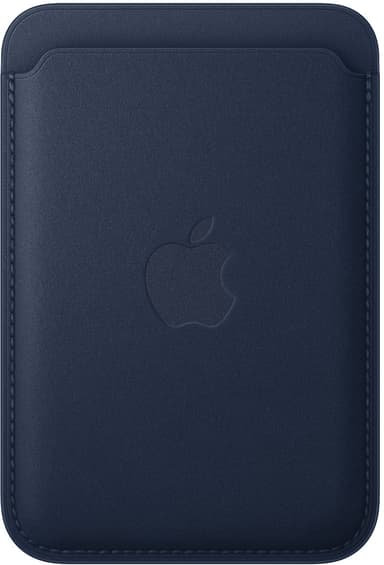 Apple FineWoven kaarthouder met MagSafe voor iPhone Blauw