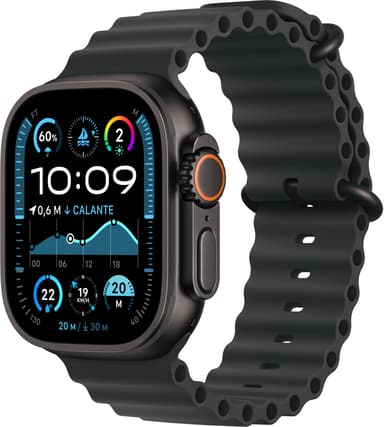 Apple Watch Ultra 2 GPS + Cellular 49mm Black Titanium Case with Black Ocean Band Sort
