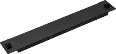Prokord Täckpanel 1U 10" Svart Snap-in 