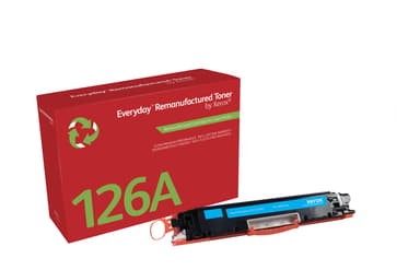 Xerox Everyday Toner Ersätter HP Cyan CE311A (HP 126A) 1K Standard 