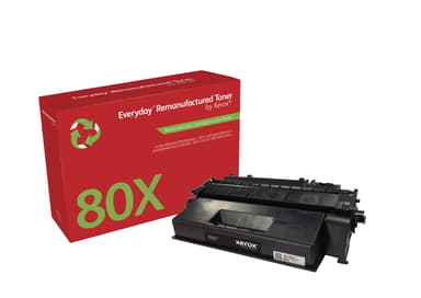 Xerox Everyday Toner Erstattet HP Svart CF280X (HP 80X) 6.9K Høy Kapasitet 