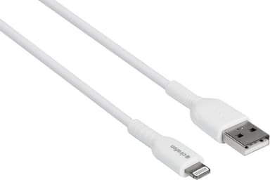 Cirafon C-LT01W-0.5M Lightning kabel 0,5 m Hvid 0.5m. Hvid