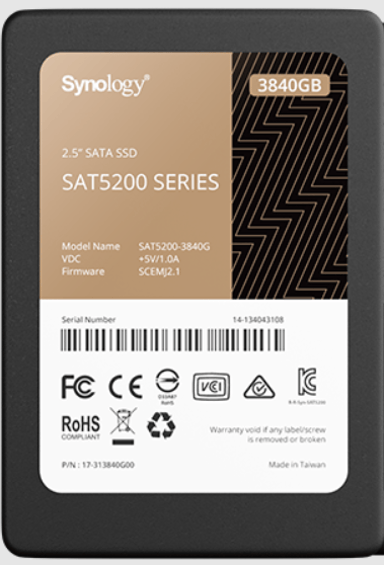 Synology Enterprise 3.84TB 2.5" SATA 6.0 Gbit/s