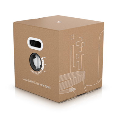 Ubiquiti UACC-CABLE-C5E-OUTDOOR-PRO-305M-W nätverkskablar Vit Cat5e S/UTP (STP) Nej Cat5e 305m Vit