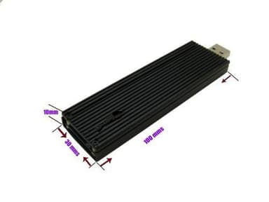 MicroStorage Tallennuslaitteen kotelo 