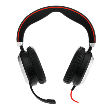 Jabra Evolve 80 Microsoft Musta